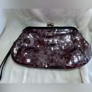 Coach Sequence clutch purse with wristlet